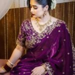 অরিজিনাল জিম্মি চু শাড়ি (জাম কালার)